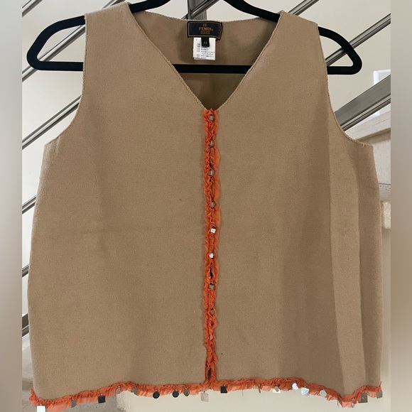 VINTAGE FENDY TOP💝HP - Picture 1 of 11
